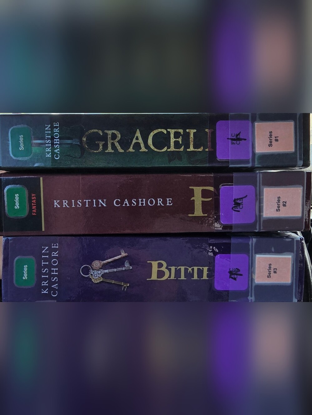 Kristin Cashore Graceling Realm Trilogy Hardcover Book Graceling Fire Bitterblue